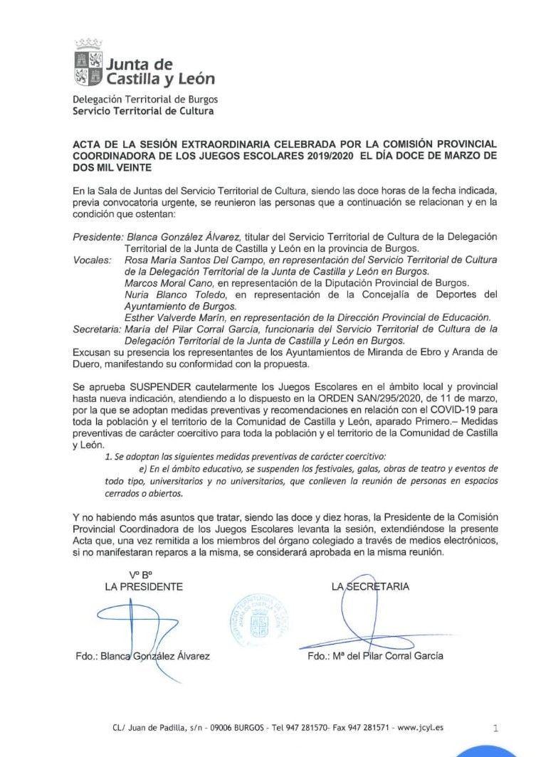 BANDO DE ALCALDÍA COVID-19